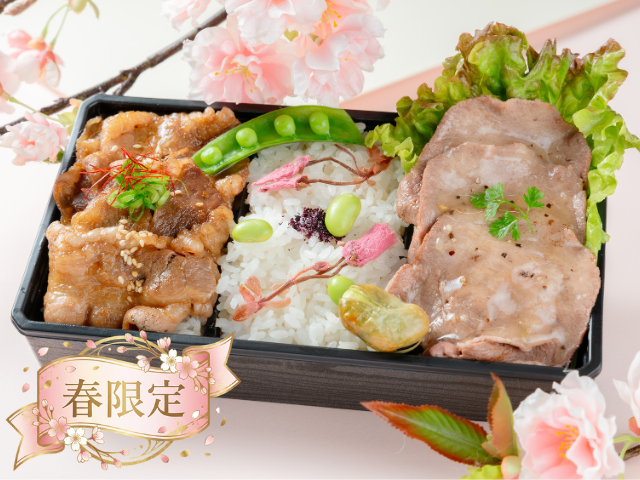 春限定お弁当のご紹介の写真